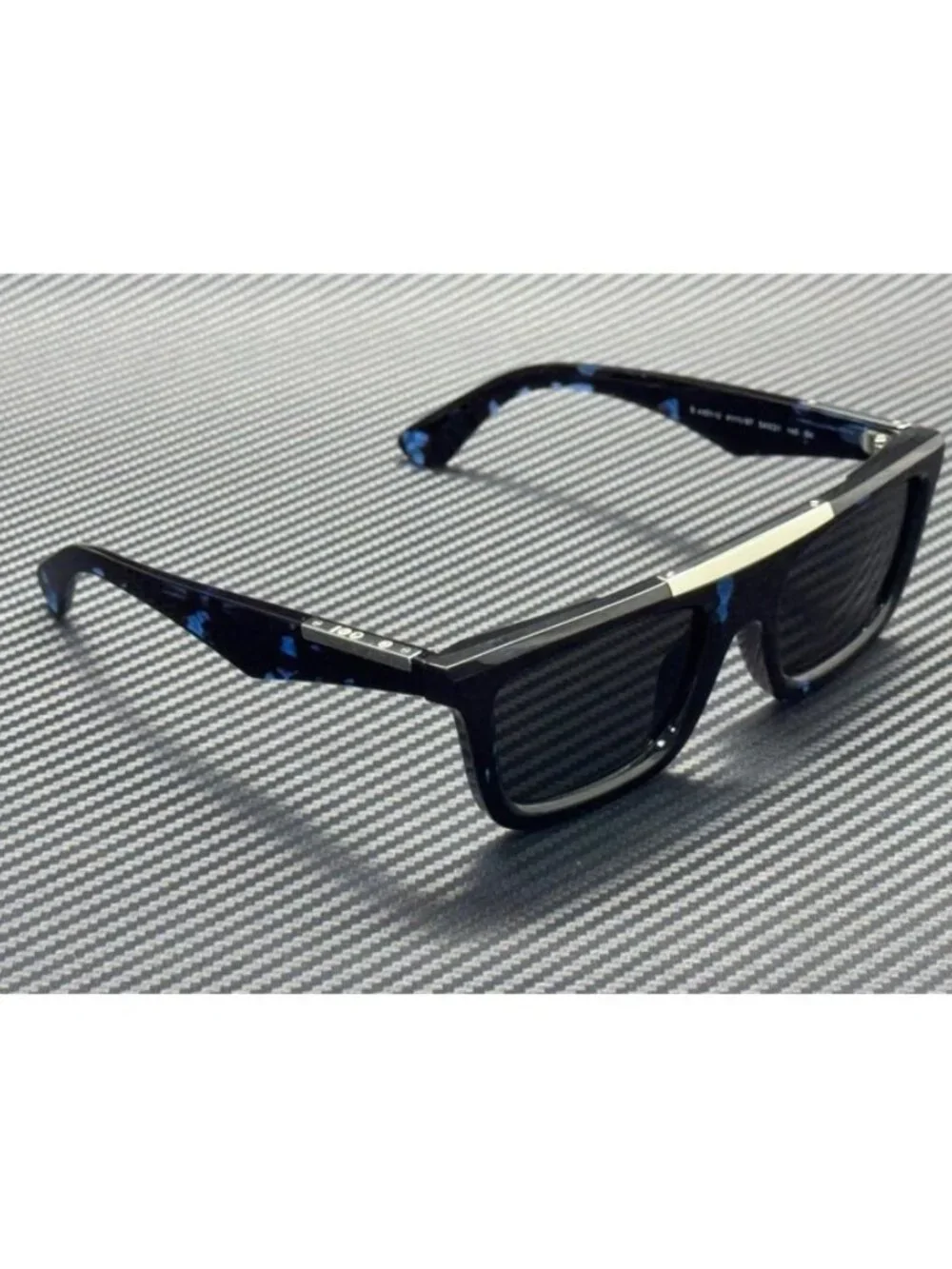 New Burberry Men Blue Havana Sunglasses 54-21-145